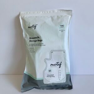 Motif Breastmilk Storage Bags 100 count